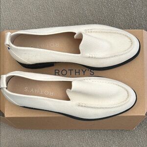 Rothy's Ivory Lug Loafers